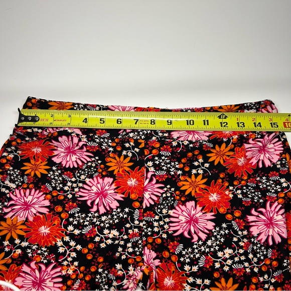 Spirit Floral Print XL Hippie Bell Bottom Leggings - Picture 3 of 8